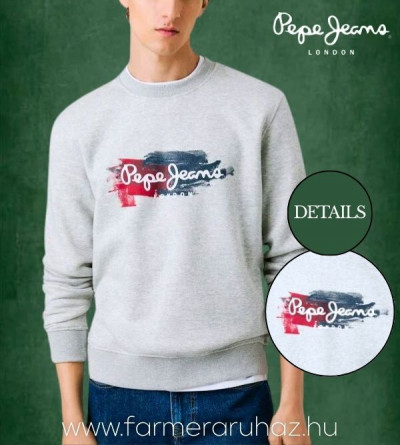 Pepe Jeans férfi pulóver (Trey Crew) 252074