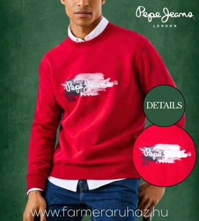 Pepe Jeans férfi pulóver (Trey Crew) 252075