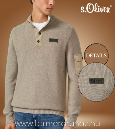 S.Oliver férfi pulóver 252076