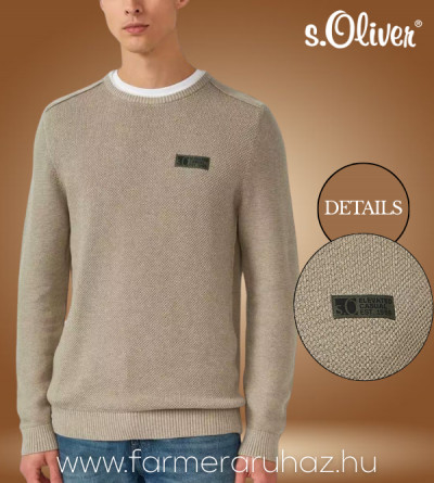 S.Oliver férfi pulóver 252078