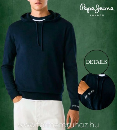 Pepe Jeans férfi kasmír pulóver (Andre) 252085