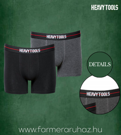 Heavy Tools férfi alsónadrág 2 darabos csomag (Awax25) Egységára: 3495 Ft/db 252169
