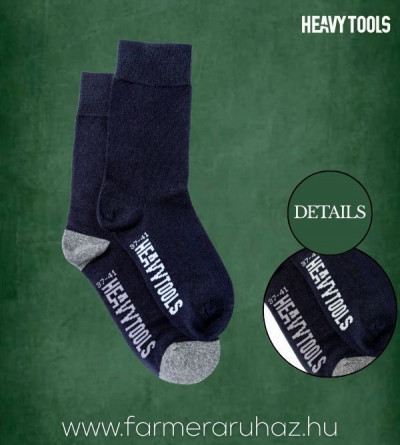 Heavy Tools férfi zokni 2 páras csomagban (Ozon) 252172 Egységára: 1495 Ft/pár