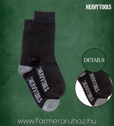 Heavy Tools férfi zokni 2 páras csomagban (Ozon) 252173 Egységára: 1495 Ft/pár