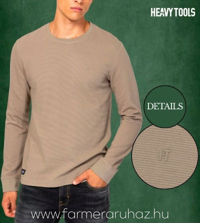 Heavy Tools férfi pulóver (Chambers) 252163