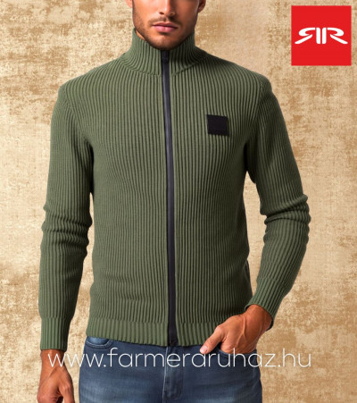 RetroJeans férfi kötött pulóver (Carlton Zipup) 252031