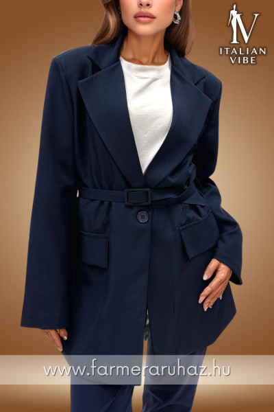 Italian Vibe női zakó övvel 2520180