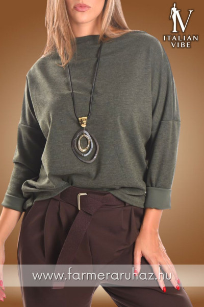 Italian Vibe női felső nyaklánccal 2520030