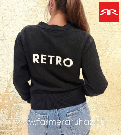 Retro női kardigán (Hailey) 252019