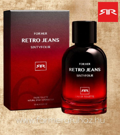 RetroJeans női parfüm 100ML (Sixtyfour) 251264