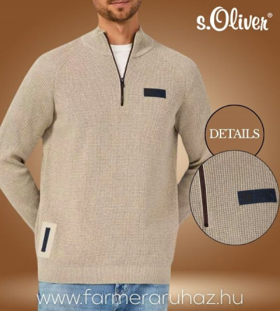 S.Oliver férfi pulóver 252060