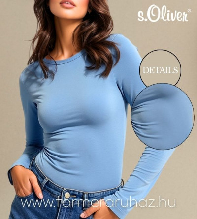 S.Oliver női hosszú ujjú felső 252026