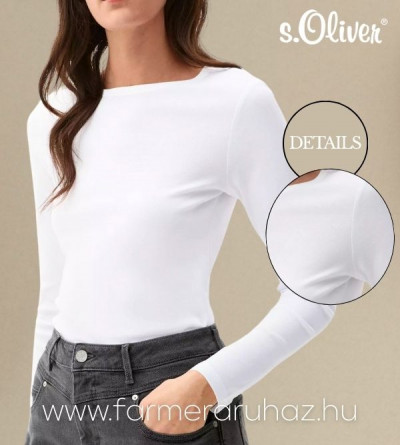 S.Oliver női hosszú ujjú felső 252040