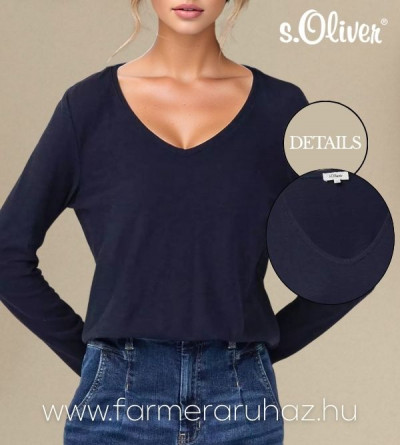 S.Oliver női hosszú ujjú felső 252048