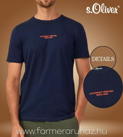 S.Oliver férfi póló 252051