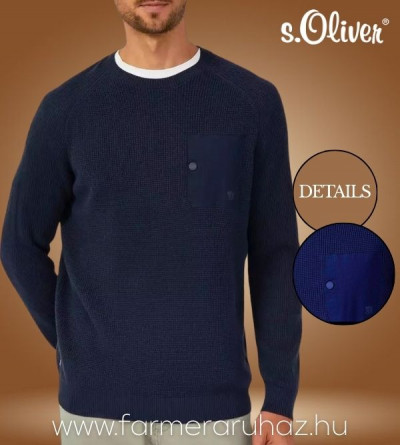 S.Oliver férfi pulóver 252057