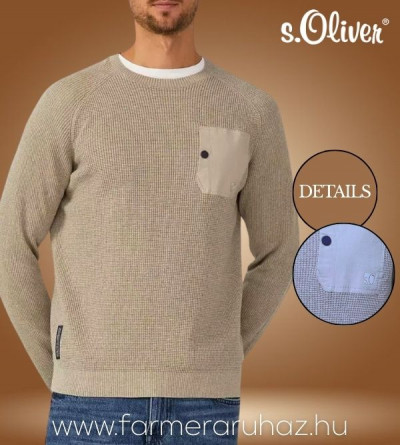 S.Oliver férfi pulóver 252058
