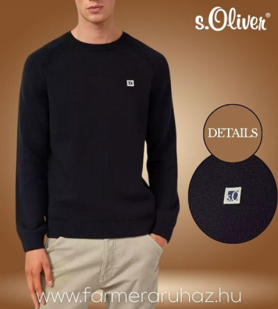 S.Oliver férfi pulóver 252110