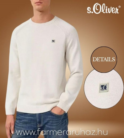 S.Oliver férfi pulóver 252112