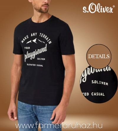 S.Oliver férfi póló 252119