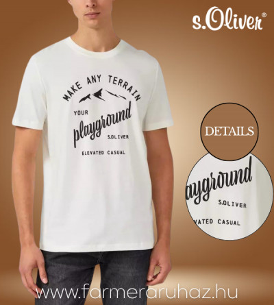 S.Oliver férfi póló 252121