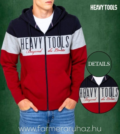 Heavy Tools férfi kardigán (Segor) 252225