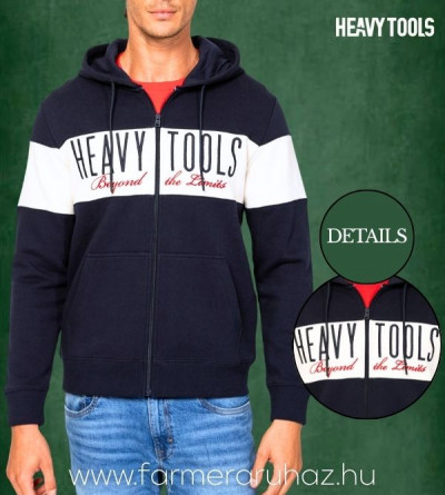 Heavy Tools férfi kardigán (Segor) 252226