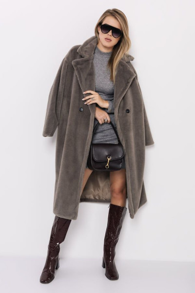 Amnesia szőrme hosszú kabát (Floris) 252259