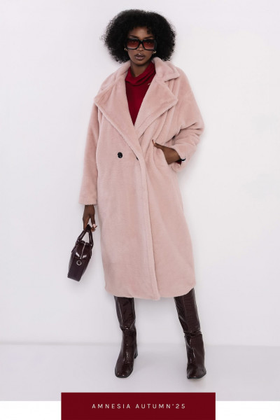 Amnesia szőrme hosszú kabát (Floris) 252261