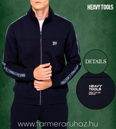 Heavy Tools férfi kardigán (Tern) 252262