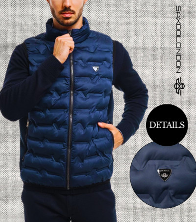 SaxooLondon férfi mellény (Bergan) 252004