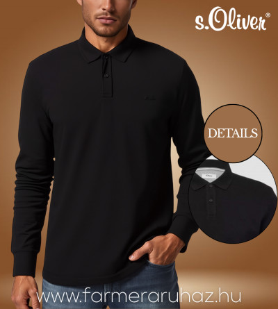 S.Oliver férfi hosszú ujjú felső 252097