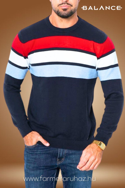 Balance férfi pulóver (BS Csíkos) 252031