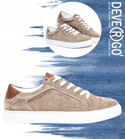 DevergoJeans férfi velúr bőrcipő (Pedri) 252204