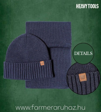 Heavy Tools férfi sapka-sál szett (Pria25) 242448