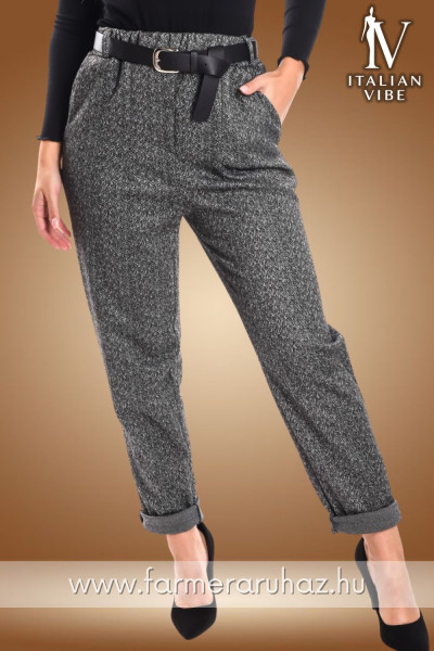 Italian Vibe női nadrág övvel 2530048