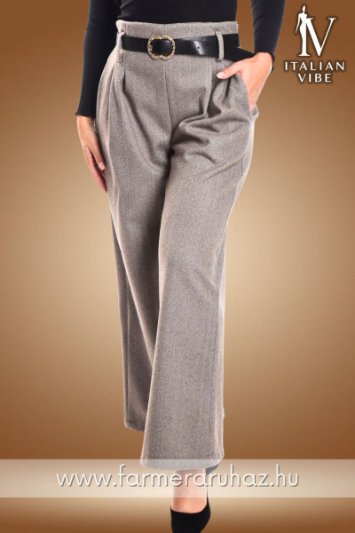Italian Vibe női nadrág övvel 2530085