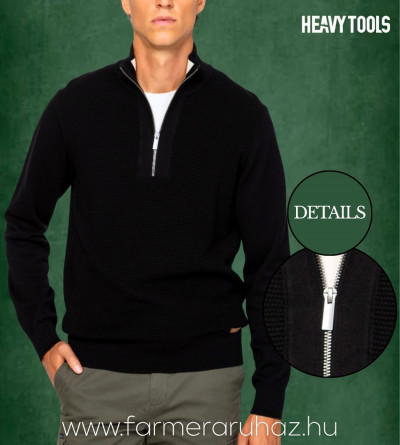 Heavy Tools férfi kötött pulóver (Hendon) 252387
