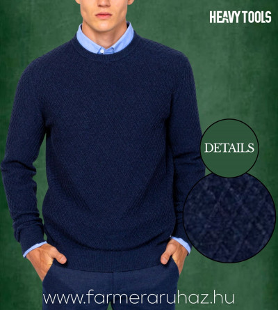 Heavy Tools férfi pulóver (Helvetw25) 252393