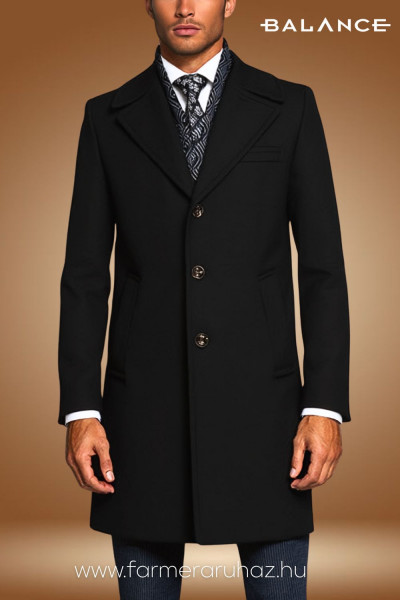 Balance férfi szövetkabát (Kötöttgalléros) 252029
