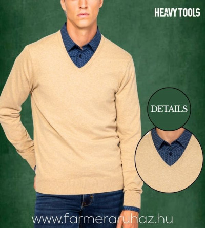 Heavy Tools férfi pulóver (Hidro) 252478