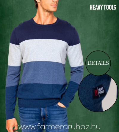 Heavy Tools férfi pulóver (Holsy) 252485