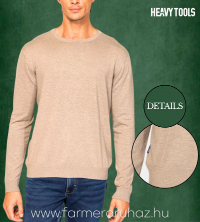 Heavy Tools férfi pulóver (Hunter) 252490
