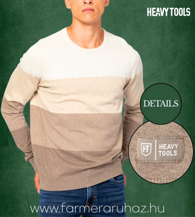 Heavy Tools férfi pulóver (Holsy) 252486