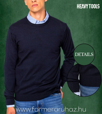 Heavy Tools férfi pulóver (Hunter) 252510