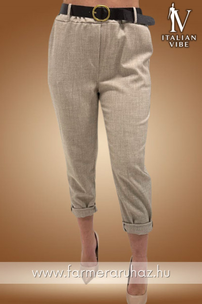 Italian Vibe női nadrág övvel 2530088