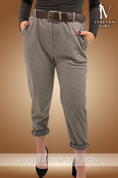 Italian Vibe női nadrág övvel 2530096