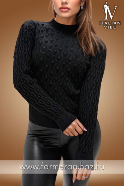 Italian Vibe női kötött mintás felső 2530199