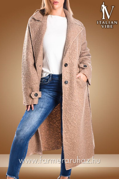 Italian Vibe női buklé kabát 2530003