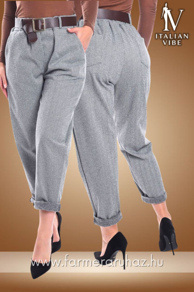 Italian Vibe női nadrág övvel 2530097